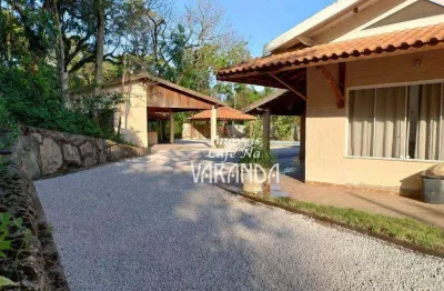 Chácara com 3 dormitórios à venda, 4420 m² por r$ 1.200.000,00 - dois córregos - valinhos/sp