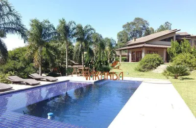 Chácara com 3 dormitórios à venda, 2500 m² por r$ 3.000.000,00 - dois córregos - valinhos/sp