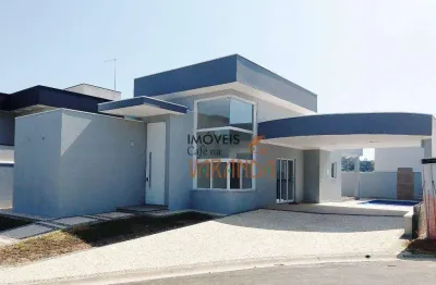 Casa com 3 dormitórios à venda, 208 m² por r$ 1.500.000,00 - condomínio villa do sol - valinhos/sp