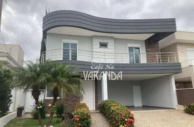 Casa com 4 dormitórios à venda, 309 m² por r$ 1.900.000,00 - condomínio le village - valinhos/sp