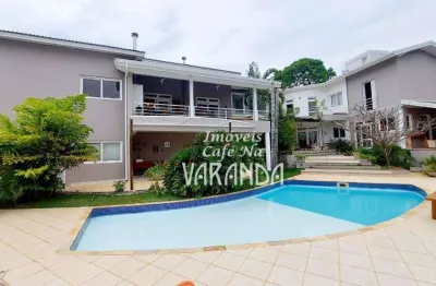 Casa com 4 dormitórios à venda, 653 m² por r$ 5.500.000,00 - condomínio village visconde de itamaracá  - valinhos/sp