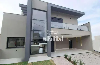 Casa com 3 dormitórios à venda, 230 m² por r$ 1.690.000 - condomínio vivenda das pitangueiras - valinhos/sp