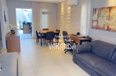 Casa com 3 dormitórios à venda, 187 m² por r$ 1.740.000,00 - condomínio via verona - valinhos/sp
