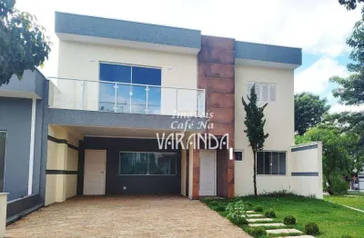 Casa com 4 dormitórios à venda, 240 m² por r$ 1.300.000 - condomínio campos do conde 1 - paulínia/sp
