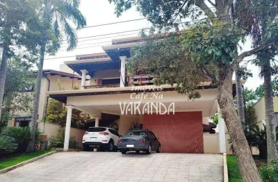 Casa com 5 dormitórios à venda, 640 m² por r$ 2.200.000,00 - condomínio green boulevard - valinhos/sp