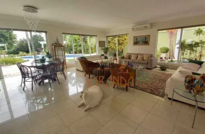 Casa com 5 dormitórios à venda, 582 m² por r$ 5.500.000,00 - condomínio village visconde de itamaracá  - valinhos/sp