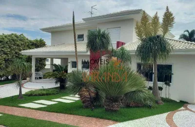 Casa com 5 dormitórios à venda, 582 m² por r$ 5.500.000,00 - condomínio village visconde de itamaracá  - valinhos/sp