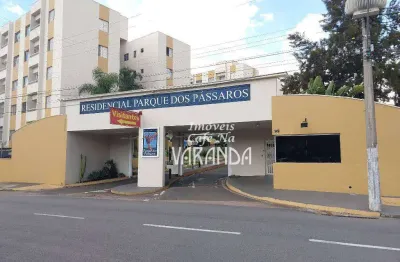 Apartamento com 2 dormitórios à venda, 60 m² por r$ 295.000,00 - residencial parque dos pássaros - valinhos/sp