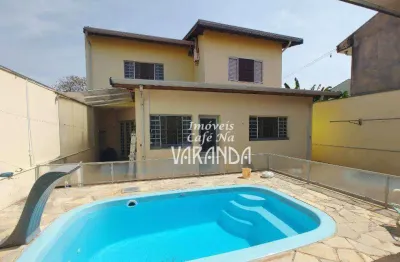 Casa com 3 dormitórios à venda, 248 m² por r$ 899.000,00 - residencial santa maria - valinhos/sp