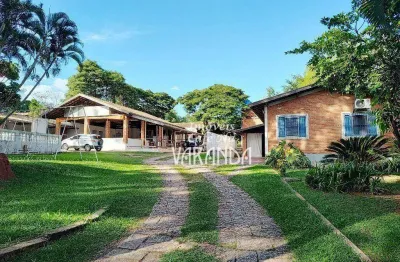 Chácara com 7 dormitórios à venda, 4902 m² por r$ 3.000.000 - joapiranga - valinhos/sp