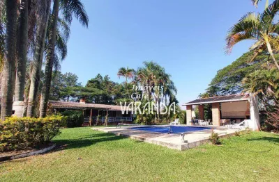 Chácara com 4 dormitórios à venda, 10060 m² por r$ 5.700.000,00 - joapiranga - valinhos/sp