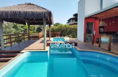 Chácara com 3 dormitórios à venda, 1640 m² por r$ 1.490.000,00 - vale verde - valinhos/sp
