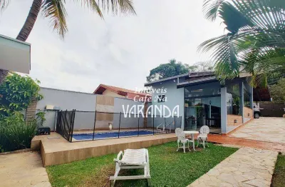 Casa com 3 dormitórios à venda, 220 m² por r$ 950.000,00 - jardim alto da boa vista - valinhos/sp