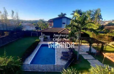 Casa com 4 dormitórios à venda, 577 m² por r$ 4.950.000,00 - condomínio village visconde de itamaracá  - valinhos/sp