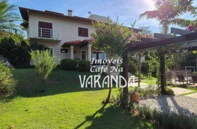 Casa com 4 dormitórios à venda, 577 m² por r$ 4.950.000,00 - condomínio village visconde de itamaracá  - valinhos/sp