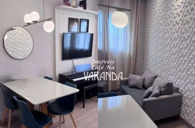 Apartamento com 2 dormitórios à venda, 44 m² por r$ 360.000,00 - mais campos salles  - valinhos/sp
