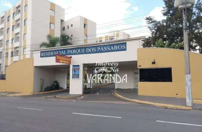 Apartamento com 2 dormitórios à venda, 60 m² por r$ 345.000,00 - condomínio parque dos pássaros - valinhos/sp