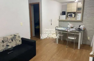 Apartamento com 2 dormitórios à venda, 44 m² por r$ 243.000,00 - jardim centenário - campinas/sp