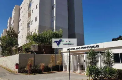 Excelente apartamento á venda no condomínio mais campos salles, valinhos/sp