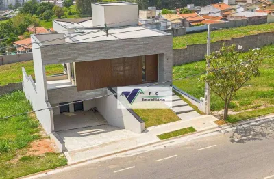 Casa nova à venda no condominio residencial bosque da mata, valinhos/sp