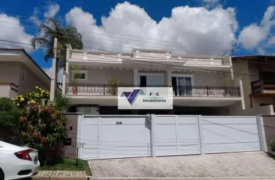 Linda casa estilo neoclássico á venda em bolsão de segurança, valinhos/sp