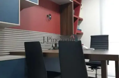 Sala comercial mobiliada para alugar no edifício in design office no bairro vila arens em jundiaí sp. ref. 23573