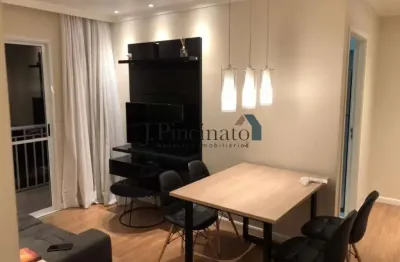 Apartamento semi-mobiliado com 02 quartos para alugar o condomínio spazio bonfiglioli em jundiaí sp. ref. 26033