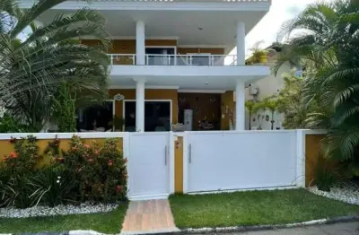 Casa em condomínio para venda em lauro de freitas, centro, 5 dormitórios, 5 suítes, 6 banheiros, 2 vagas