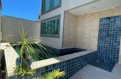 Casa para venda em lauro de freitas, vilas do atlântico, 3 suítes, 4 banheiros, 1 vaga