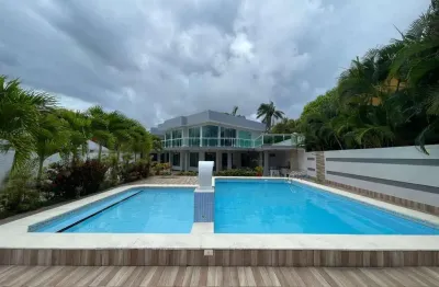 Casa em condomínio para venda em lauro de freitas, vilas do atlântico, 5 dormitórios, 2 suítes, 4 banheiros, 1 vaga