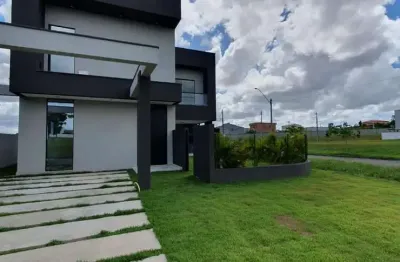 Casa em condomínio para venda em camaçari, jardim limoeiro, 4 dormitórios, 3 suítes, 4 banheiros, 1 vaga