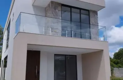 Casa em condomínio para venda em camaçari, catu de abrantes (abrantes), 4 dormitórios, 3 suítes, 4 banheiros, 2 vagas