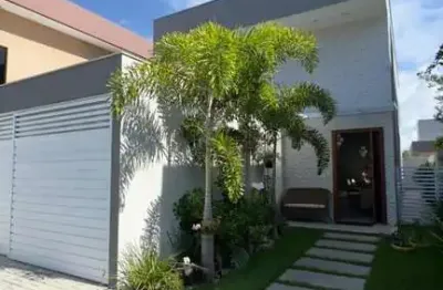 Casa em condomínio para venda em camaçari, catu de abrantes (abrantes), 3 suítes, 4 banheiros, 2 vagas