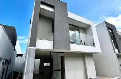 Casa em condomínio para venda em camaçari, nova abrantes (abrantes), 3 suítes, 4 banheiros, 2 vagas