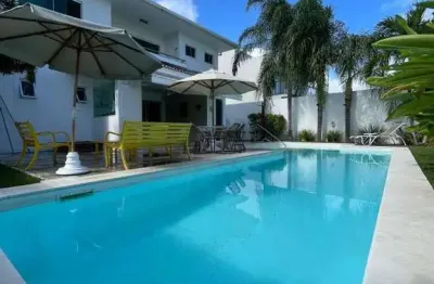 Casa em condomínio para venda em camaçari, alphaville (abrantes), 4 suítes, 5 banheiros, 4 vagas