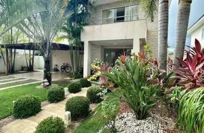 Casa em condomínio para venda em camaçari, alphaville (abrantes), 4 suítes, 5 banheiros, 4 vagas