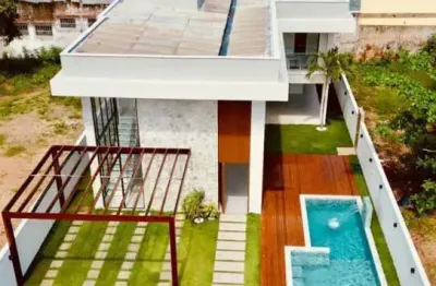 Casa em condomínio para venda em camaçari, guarajuba (monte gordo), 8 suítes, 10 banheiros, 2 vagas