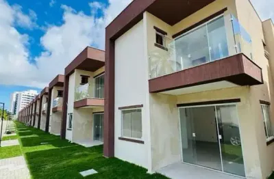 Casa em condomínio para venda em lauro de freitas, buraquinho, 4 dormitórios, 3 suítes, 4 banheiros, 2 vagas