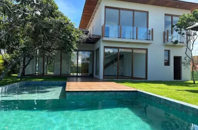 Casa em condomínio para venda em mata de são joão, praia do forte, 5 suítes, 7 banheiros, 4 vagas