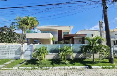 Casa em condomínio para venda em lauro de freitas, buraquinho, 4 dormitórios, 4 suítes, 6 banheiros, 4 vagas