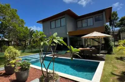 Casa em condomínio para venda em mata de são joão, praia do forte, 5 suítes, 7 banheiros, 6 vagas