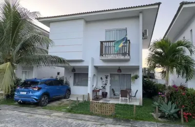 Casa em condomínio para venda em camaçari, vila de abrantes (abrantes), 4 dormitórios, 1 suíte, 3 banheiros, 2 vagas