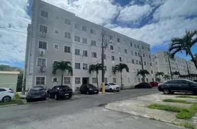 Apartamento para venda em lauro de freitas, caixa d`água, 2 dormitórios, 1 banheiro, 1 vaga