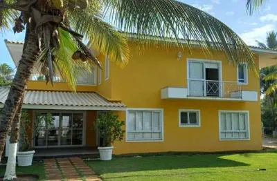 Casa em condomínio para venda em camaçari, busca vida (abrantes), 5 dormitórios, 4 suítes, 6 banheiros, 12 vagas