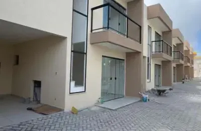 Casa em condomínio para venda em lauro de freitas, vila praiana, 3 dormitórios, 3 suítes, 4 banheiros, 1 vaga