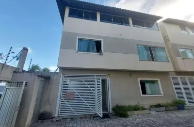 Casa em condomínio para venda em salvador, stella maris, 3 suítes, 4 banheiros, 1 vaga