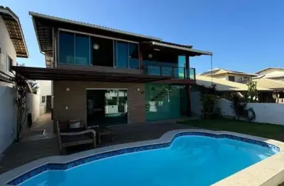 Casa em condomínio para venda em salvador, praia do flamengo, 7 dormitórios, 5 suítes, 6 banheiros, 5 vagas