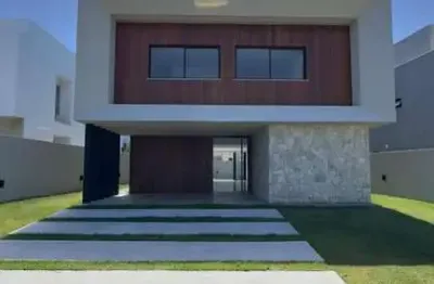 Casa em condomínio para venda em camaçari, alphaville (abrantes), 4 suítes, 5 banheiros, 2 vagas