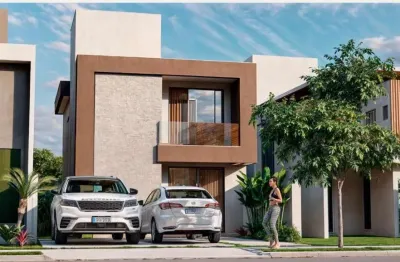 Casa em condomínio para venda em camaçari, catu de abrantes (abrantes), 4 dormitórios, 3 suítes, 4 banheiros, 2 vagas