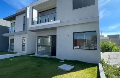 Casa em condomínio para venda em camaçari, catu de abrantes (abrantes), 4 suítes, 5 banheiros, 2 vagas